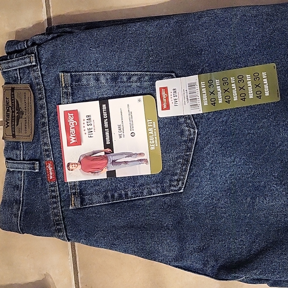 Wrangler jeans 40x30